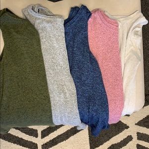 SOLD lot of high neck tank tops